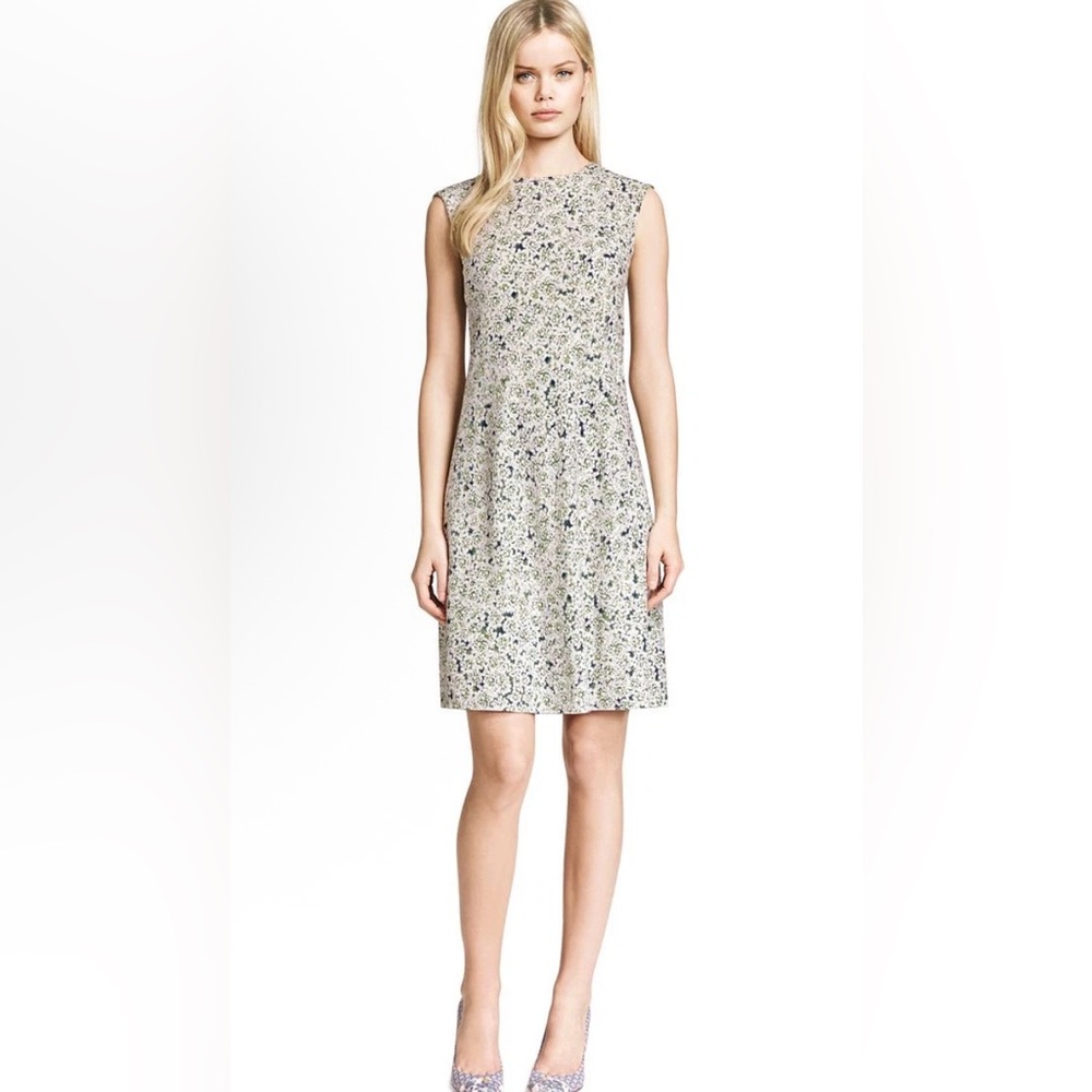 Tory Burch Valerie Floral Sleeveless Shift Mini Dress XS